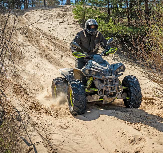 quad activités camping naturiste le Petit Dauphin les Mathes La Palmyre Royan Charente Maritime